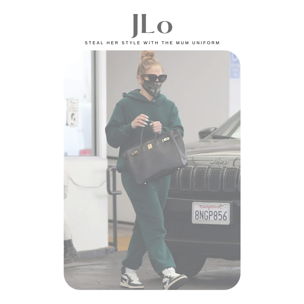 Wear it like JLo: Tracksuits in Pine